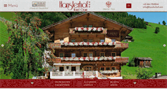 Desktop Screenshot of hanslerhof.com