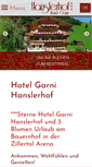 Mobile Screenshot of hanslerhof.com